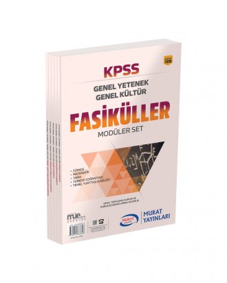 1086 - KPSS GYGK Fasiküller Modüler Set