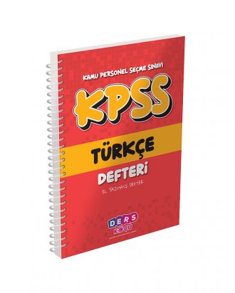 4031 KPSS Türkçe Defteri (DK)