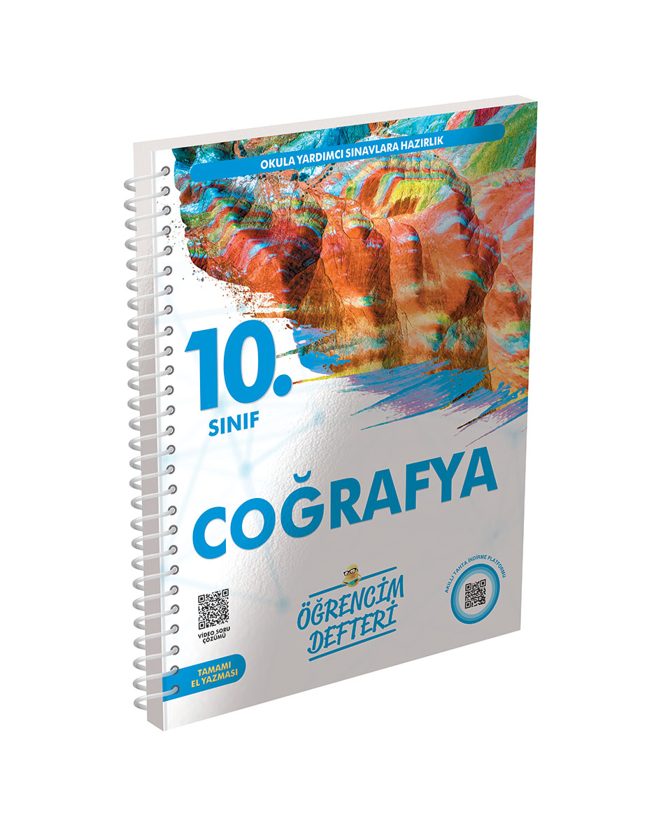 10.Sınıf Coğrafya Öğrencim Defteri 10.Sınıf Coğrafya Öğrencim Defteri