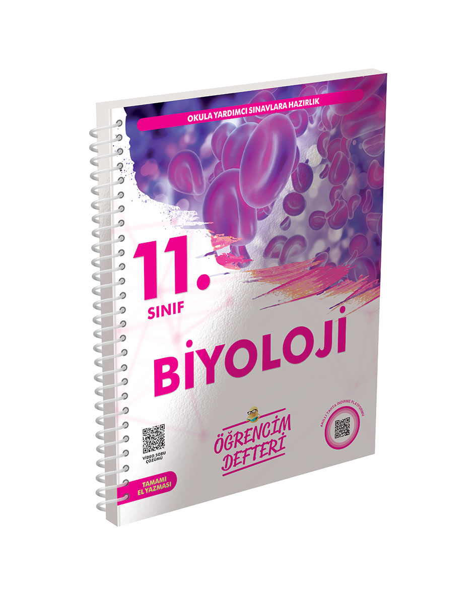 11.Sınıf Biyoloji Öğrencim Defteri 11.Sınıf Biyoloji Öğrencim Defteri
