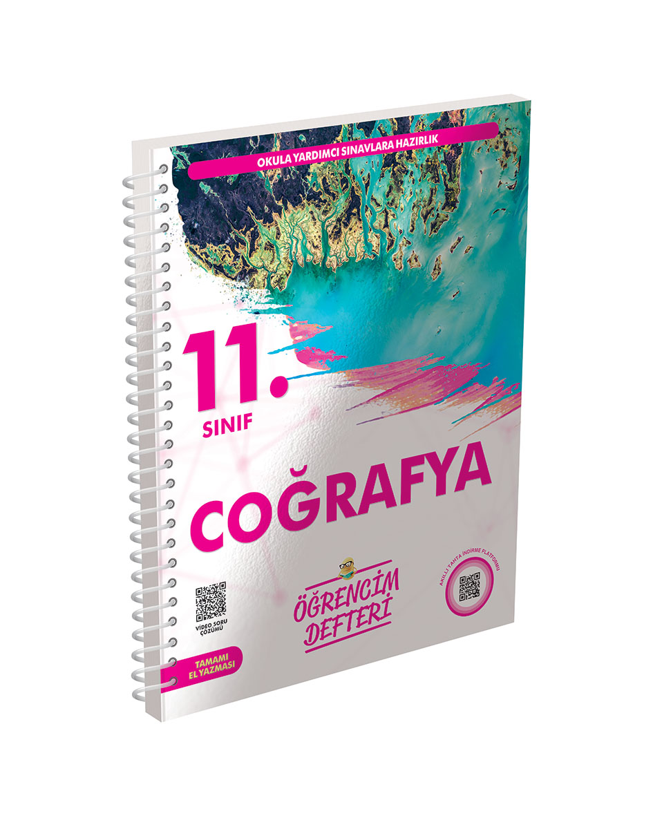 11.Sınıf Coğrafya Öğrencim Defteri 11.Sınıf Coğrafya Öğrencim Defteri