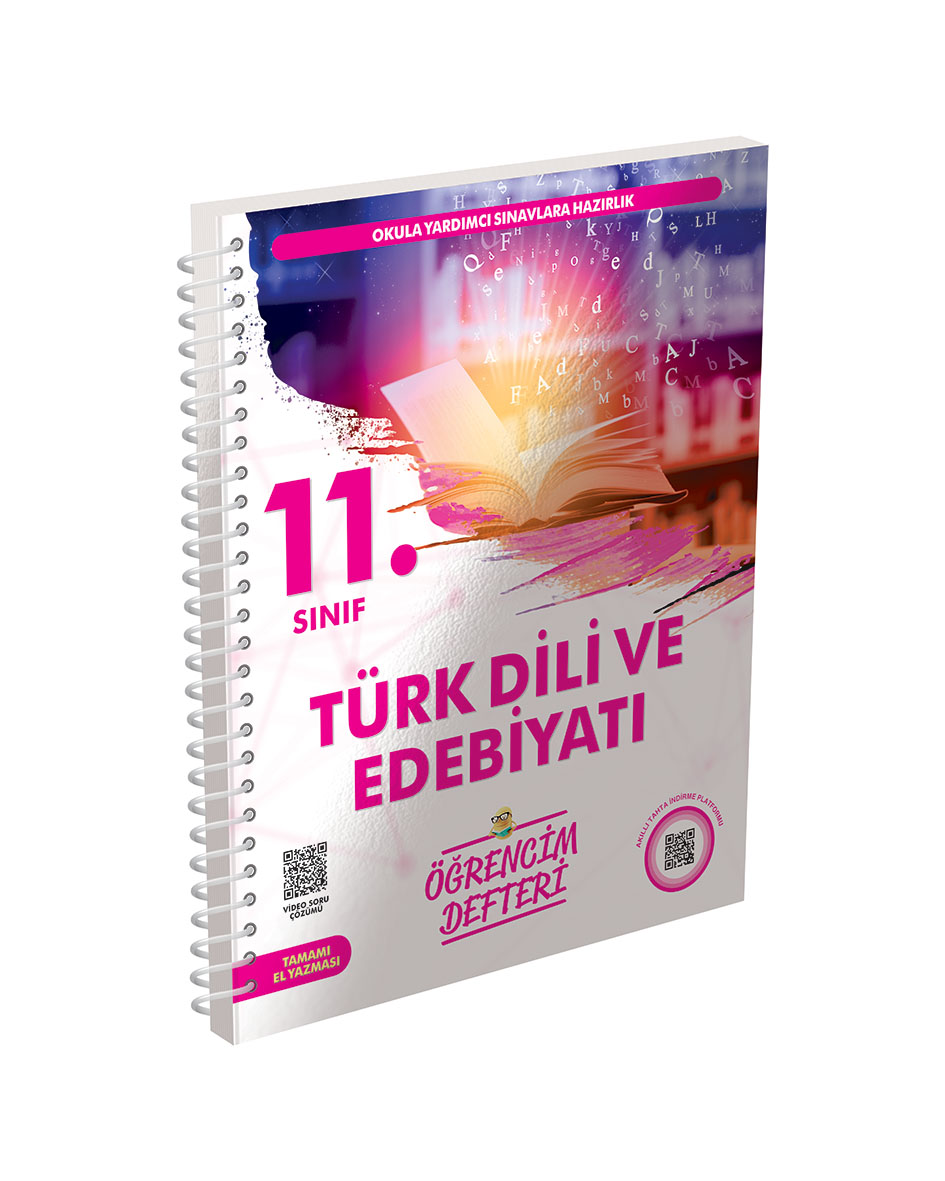 11.Sınıf Türk Dili Edebiyatı Öğrencim Defteri