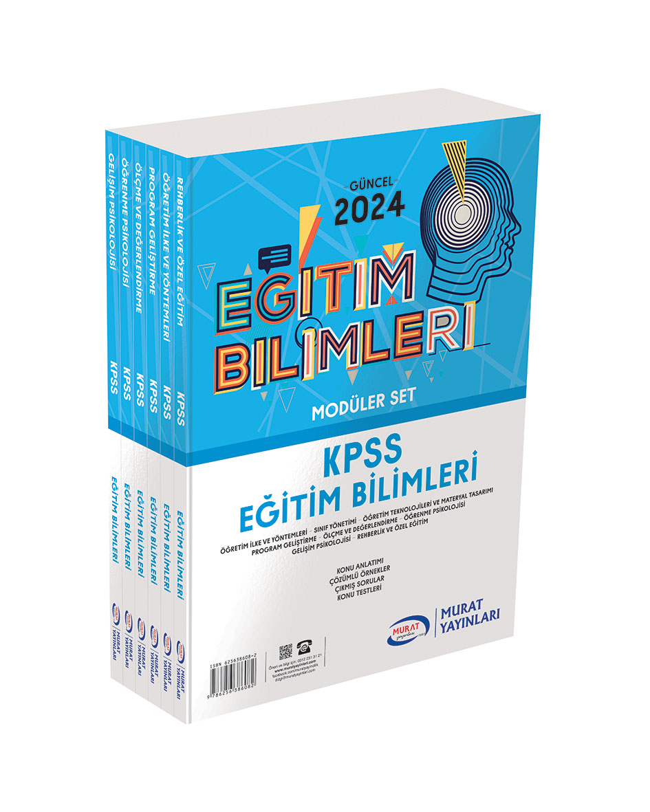 Modüler Set Eğitim Bilimleri Konu Anlatımı Modüler Set Eğitim Bilimleri Konu Anlatımı
