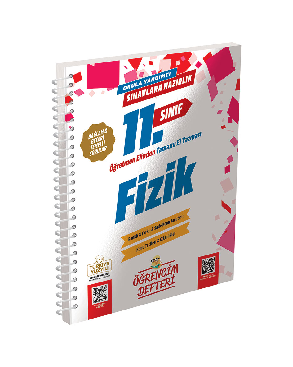 3067 11.Sınıf Fizik Öğrencim Defteri 3067 11.Sınıf Fizik Öğrencim Defteri