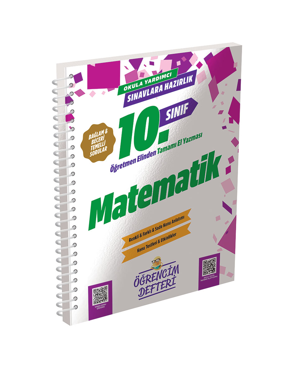 3109 10.Sınıf Matematik Öğrencim Defteri