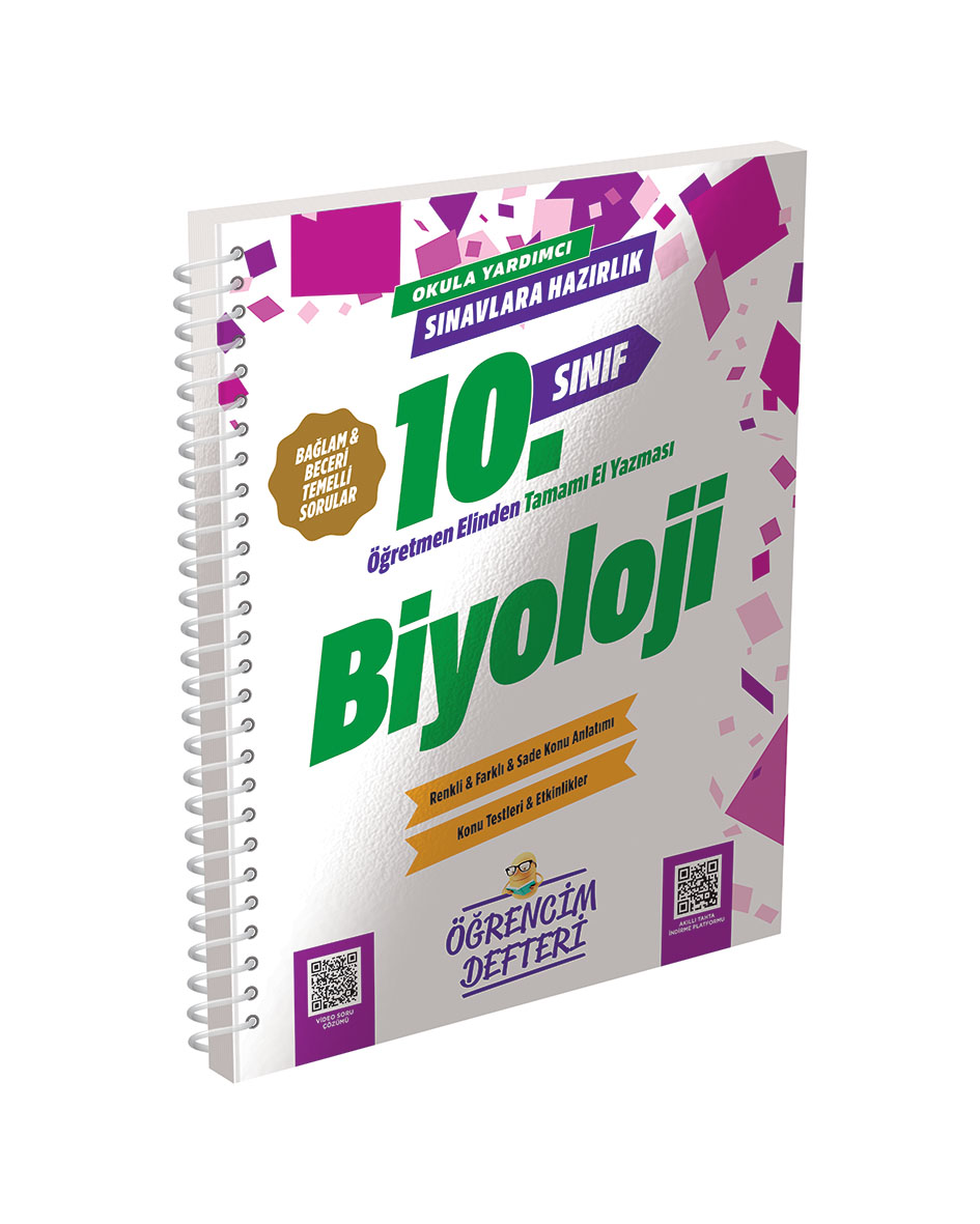 3112 10.Sınıf Biyoloji Öğrencim Defteri