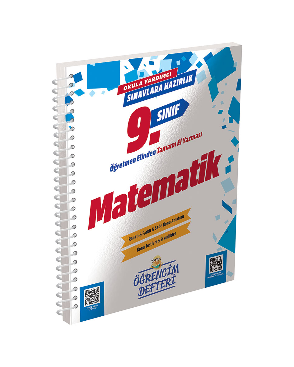 3159 - 9.Sınıf Matematik Öğrencim Defteri