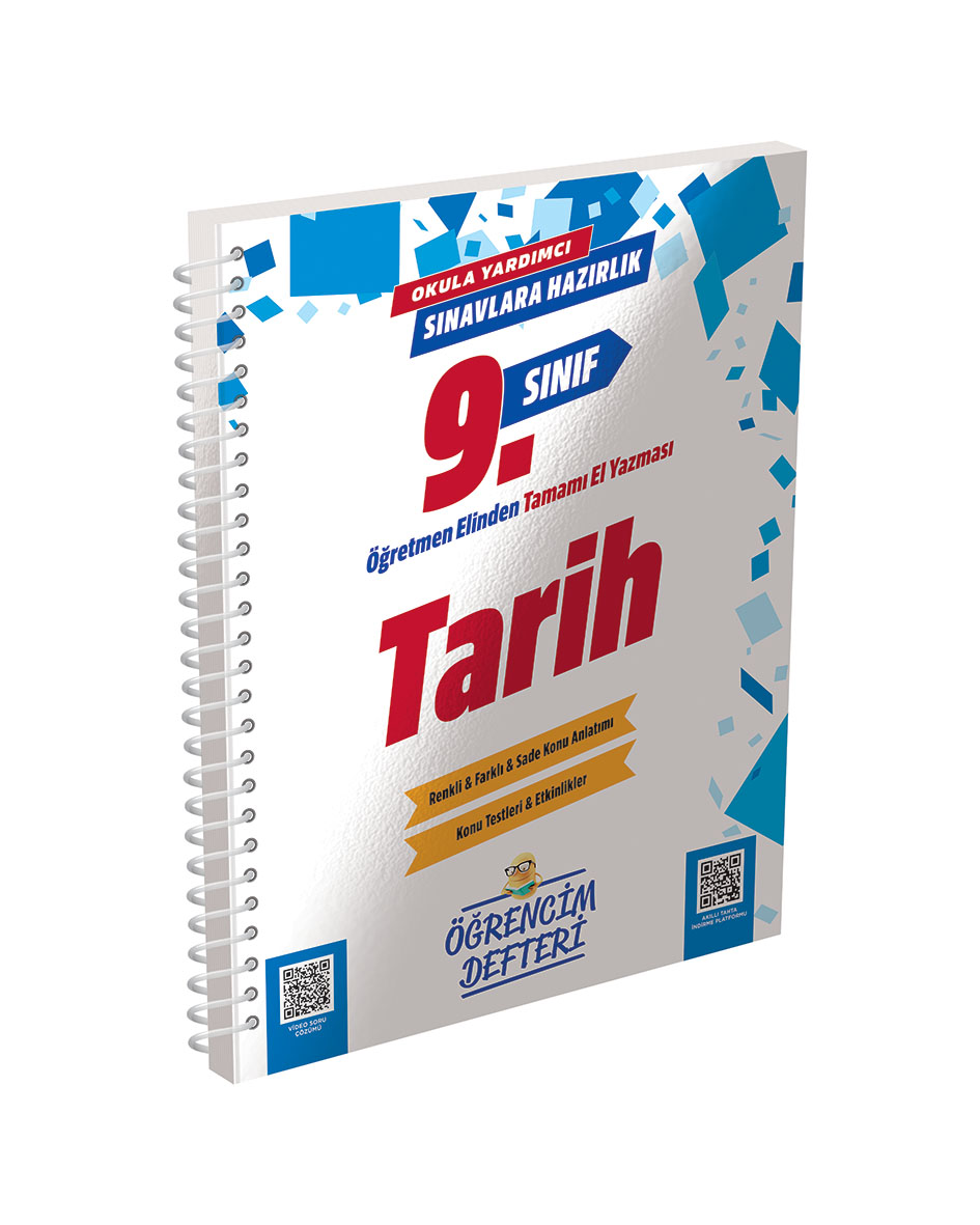 3163 - 9.Sınıf Tarih Öğrencim Defteri