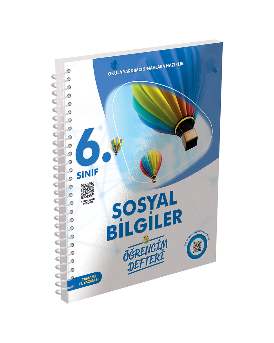 6.Sınıf Sosyal Bilgiler Öğrencim Defteri 6.Sınıf Sosyal Bilgiler Öğrencim Defteri