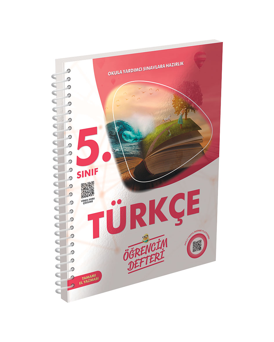 5.Sınıf Türkçe Öğrencim Defteri