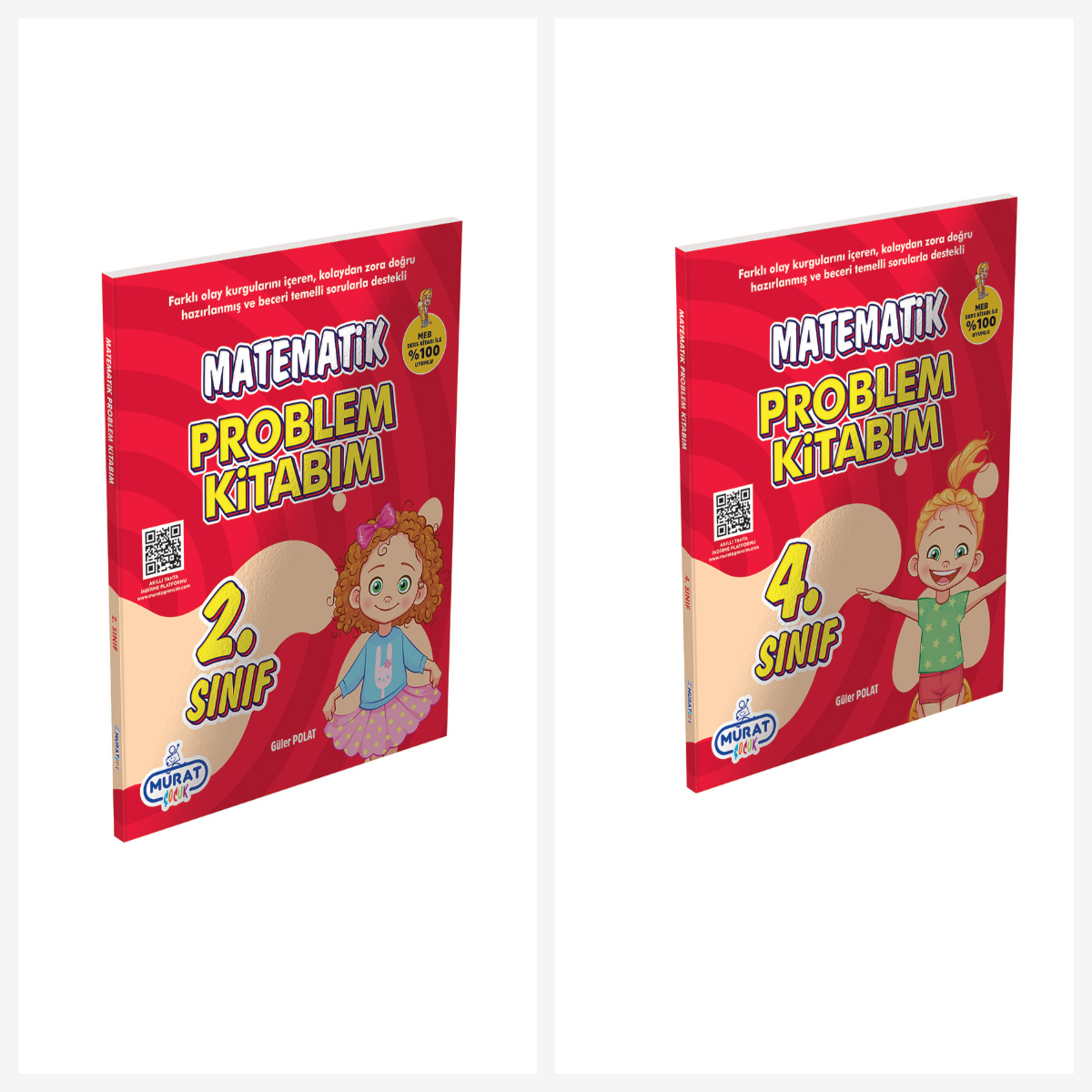 3.sınıf Matematik Ve 4.sınıf Matematik Problem Kitap Seti.