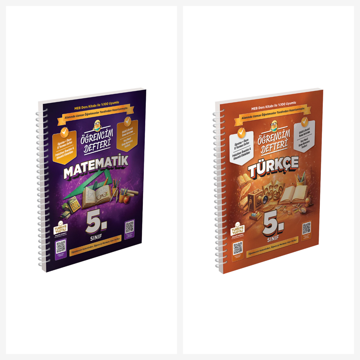 5. Sınıf Öğrencim Defterleri Türkçe- Matematik Set. 5. Sınıf Öğrencim Defterleri Türkçe- Matematik Set.