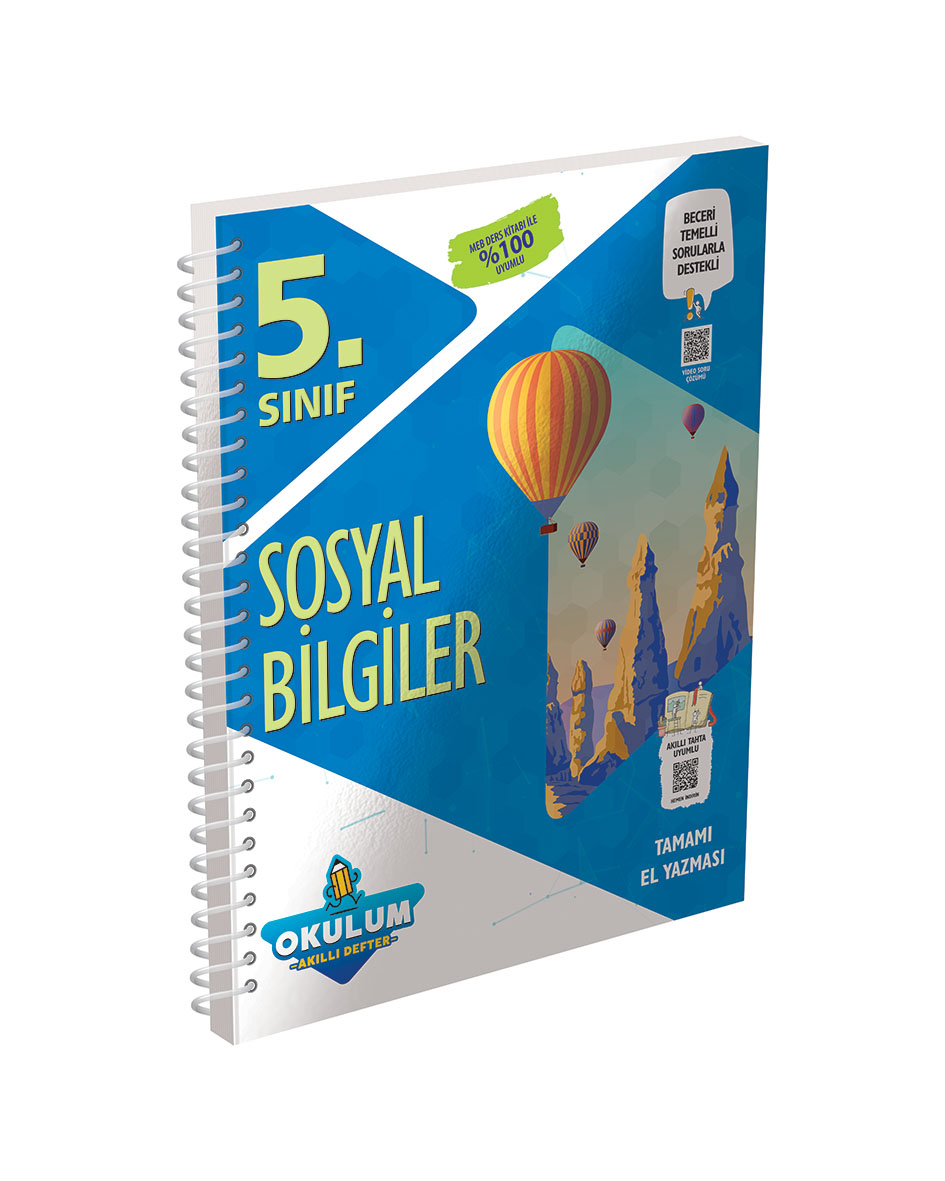 5.Sınıf Sosyal Bilgiler Akıllı Defter 5.Sınıf Sosyal Bilgiler Akıllı Defter