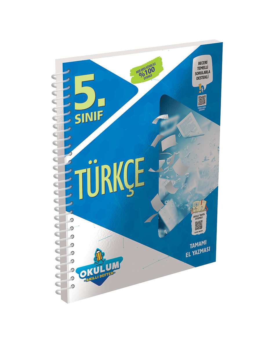 5.Sınıf Türkçe Akıllı Defter