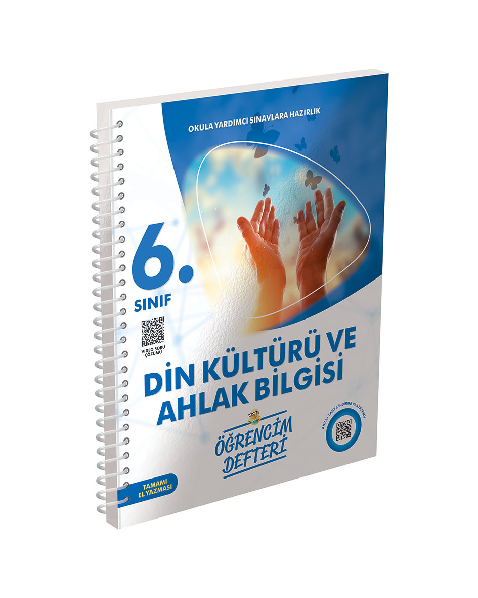6.Sınıf Din Kültürü Öğrencim Defteri 6.Sınıf Din Kültürü Öğrencim Defteri