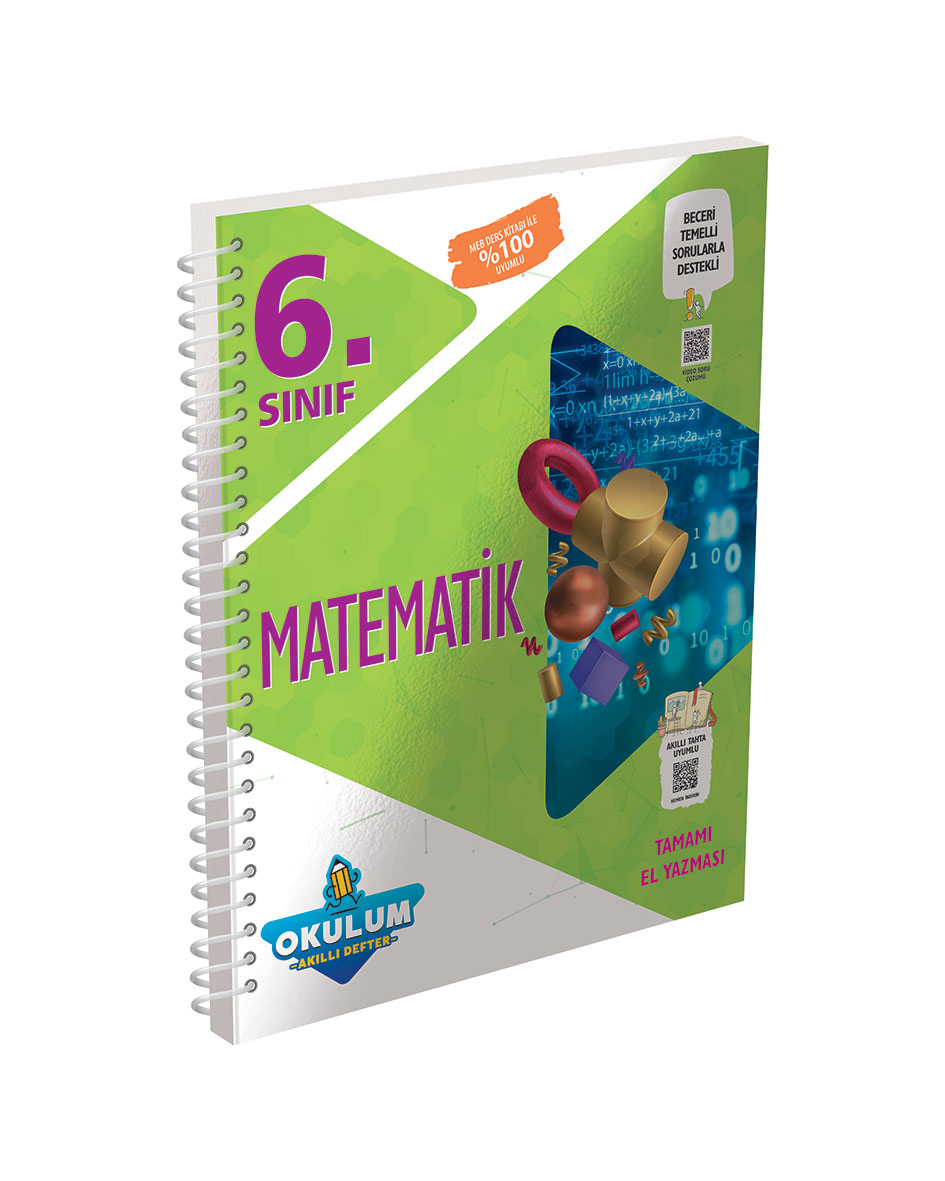 6.Sınıf Matematik Akıllı Defter