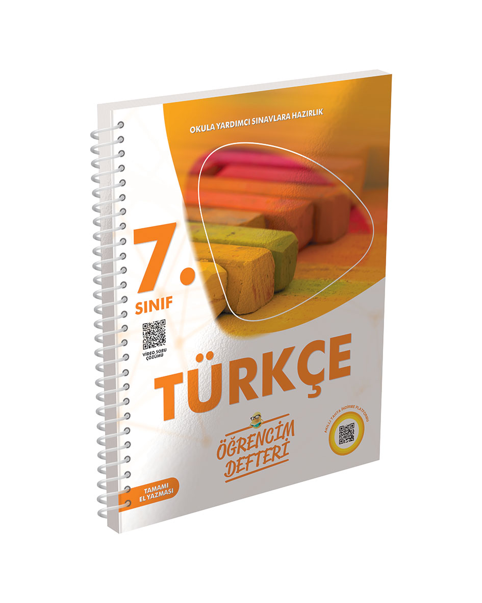 7.Sınıf Türkçe Öğrencim Defteri 7.Sınıf Türkçe Öğrencim Defteri