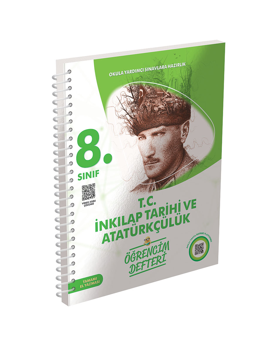 8.Sınıf İnk.Tar Atatürkçülük Öğrencim Defteri