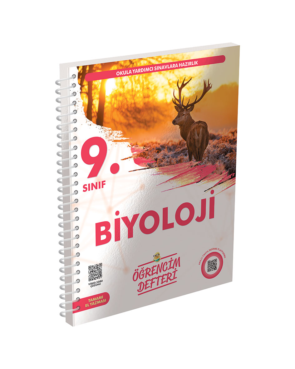 9.Sınıf Biyoloji Öğrencim Defteri 9.Sınıf Biyoloji Öğrencim Defteri