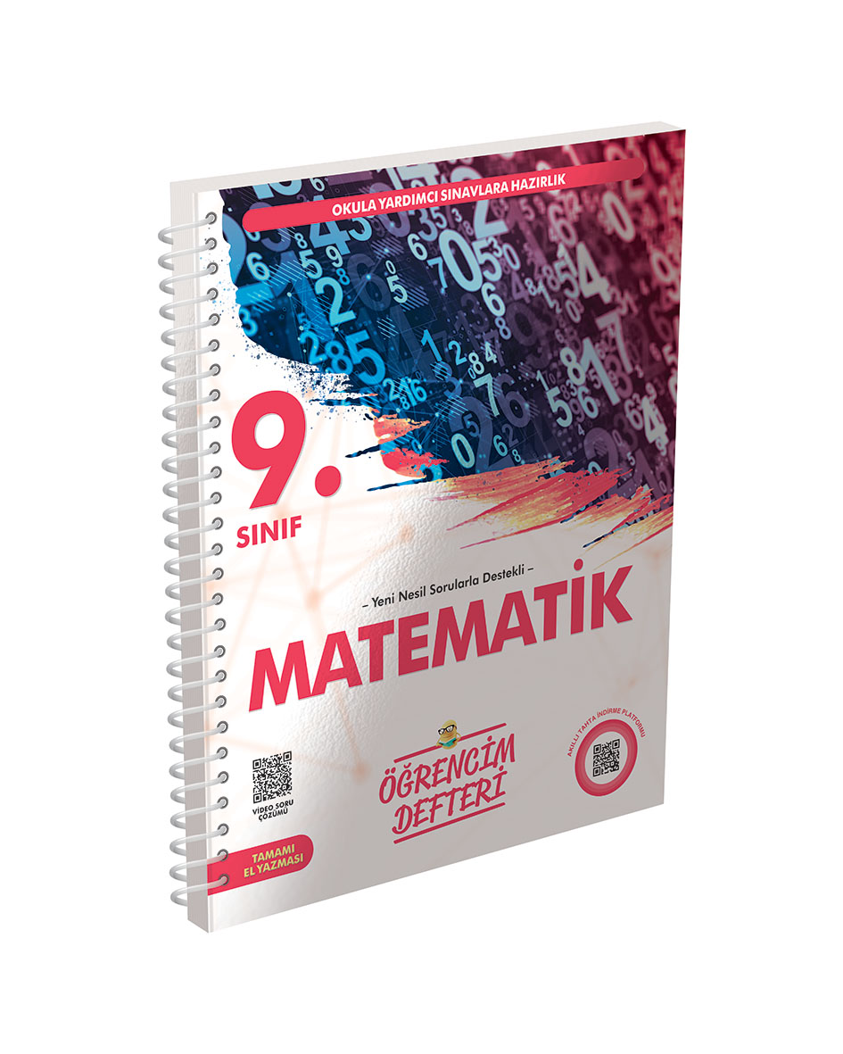 9.Sınıf Matematik Öğrencim Defteri
