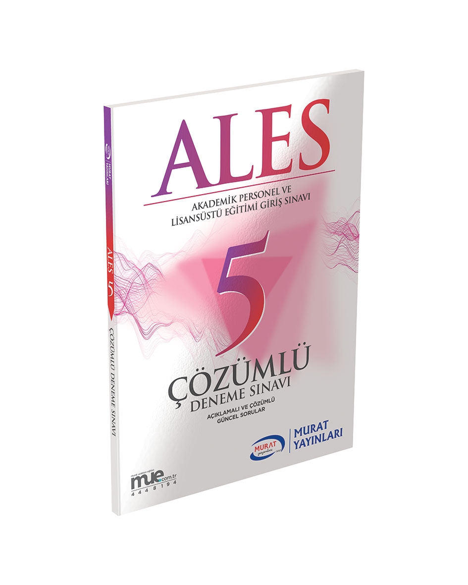 Ales 5 Çözümlü Deneme Sınavı Ales 5 Çözümlü Deneme Sınavı