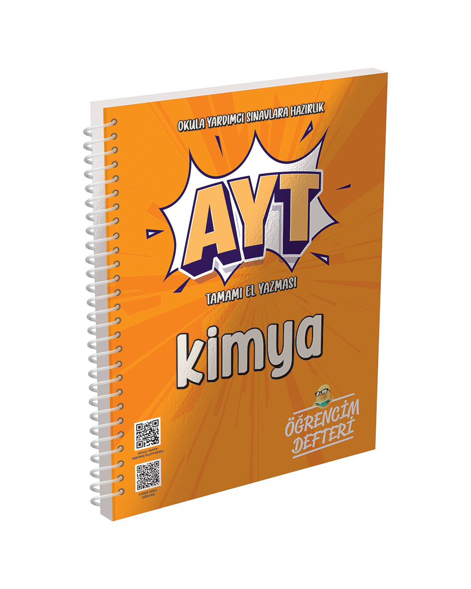 AYT Kimya Öğrencim Defteri