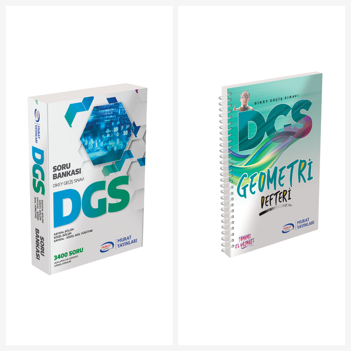 Dgs Soru Bankası Ve Dgs Geometri Defteri Set.