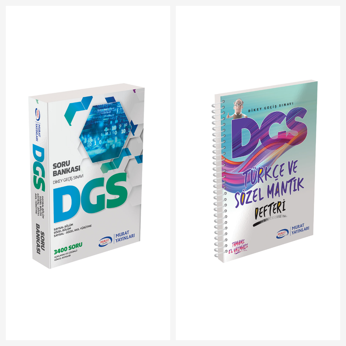 Dgs Soru Bankası Ve Dgs Türkçe Ve Sözel Mantık Defteri Set.