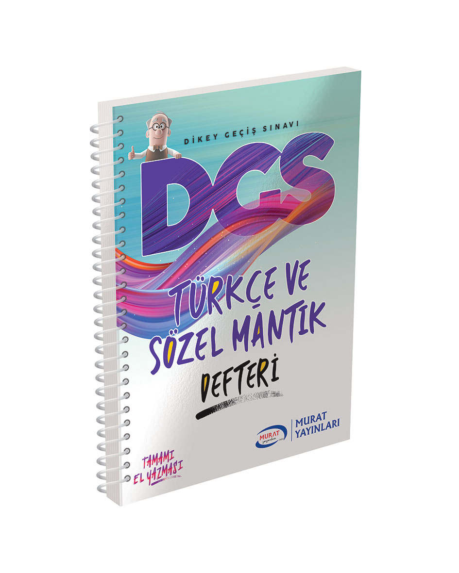 DGS Türkçe ve Sözel Mantık Defteri DGS Türkçe ve Sözel Mantık Defteri