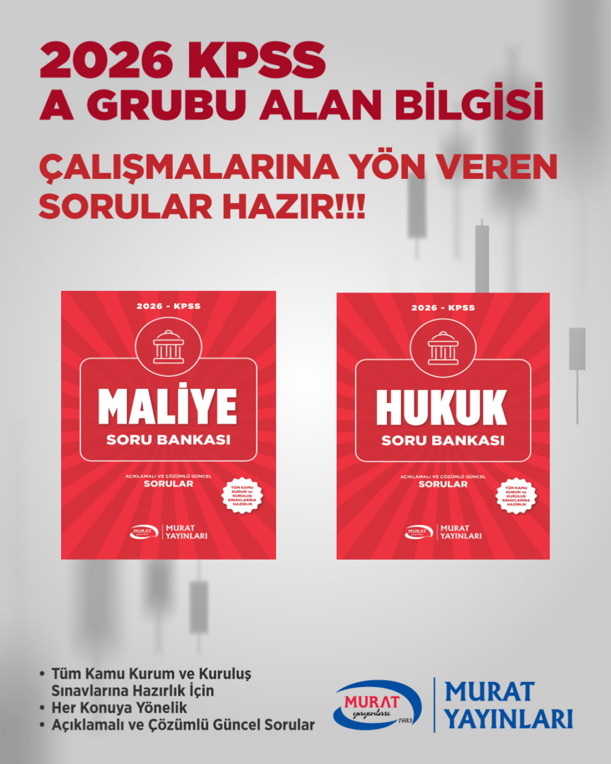 Kpss A grubu Maliye ve Hukuk Soru Bankası Set .