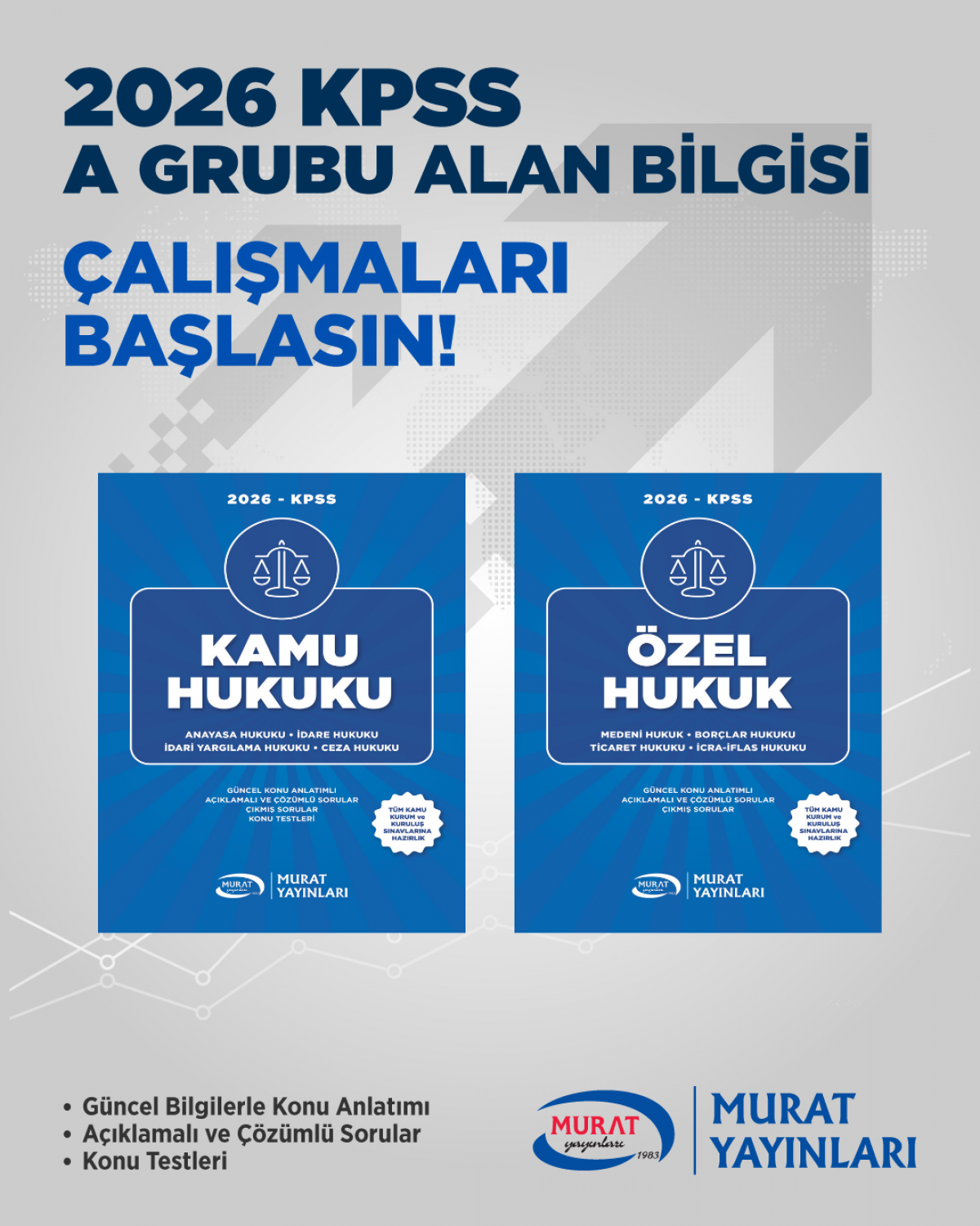 Kpss A grubu Kamu Hukuku ve Özel Hukuk Konu Anlatımlı set .