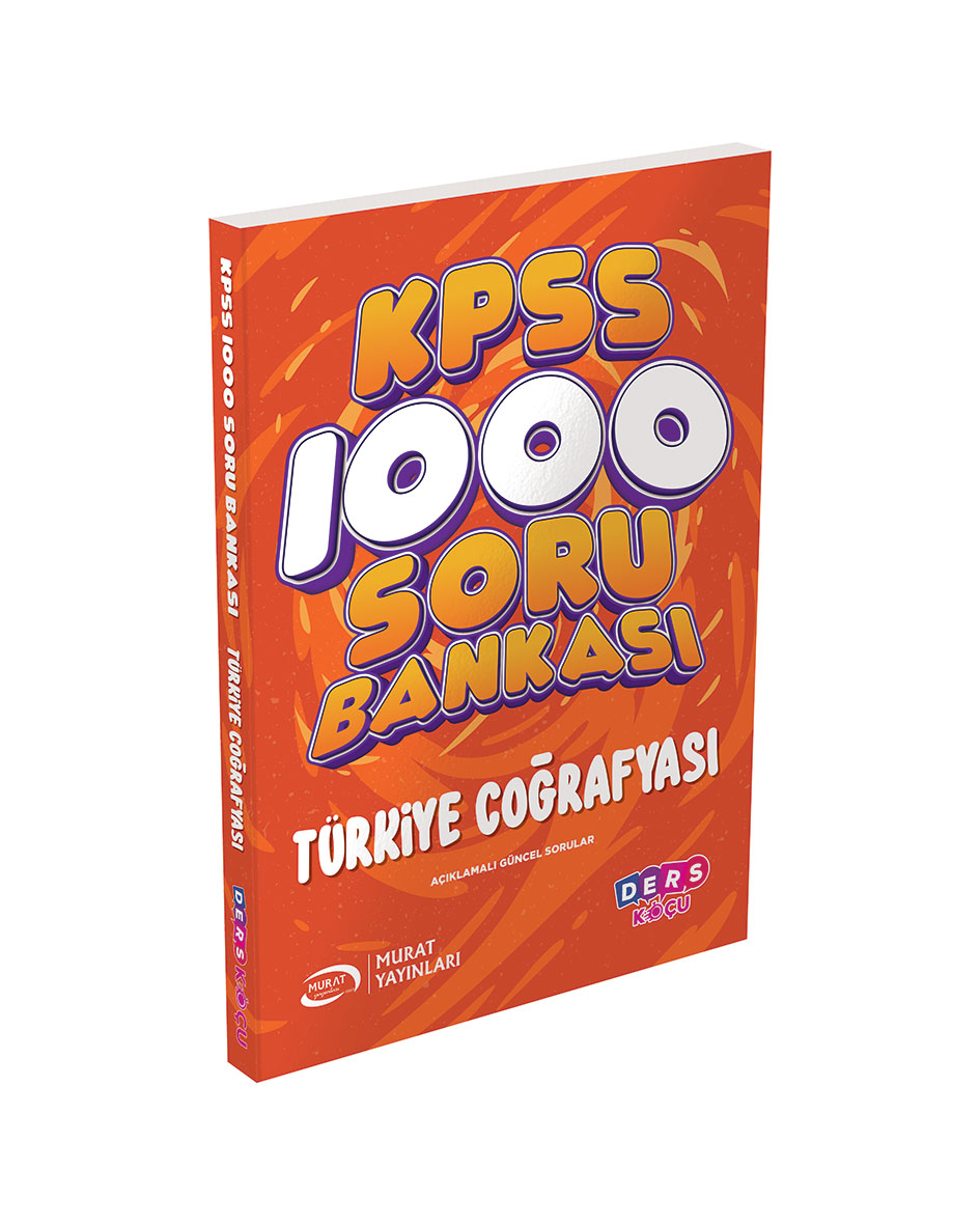 KPSS Türkiye Coğrafyası 1000 Soru Bankası (DK)