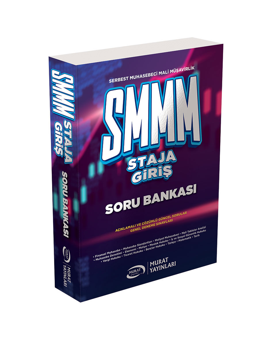 Modüler Soru Bankası SMMM Staja Giriş Soru Bankası Modüler Soru Bankası SMMM Staja Giriş Soru Bankası