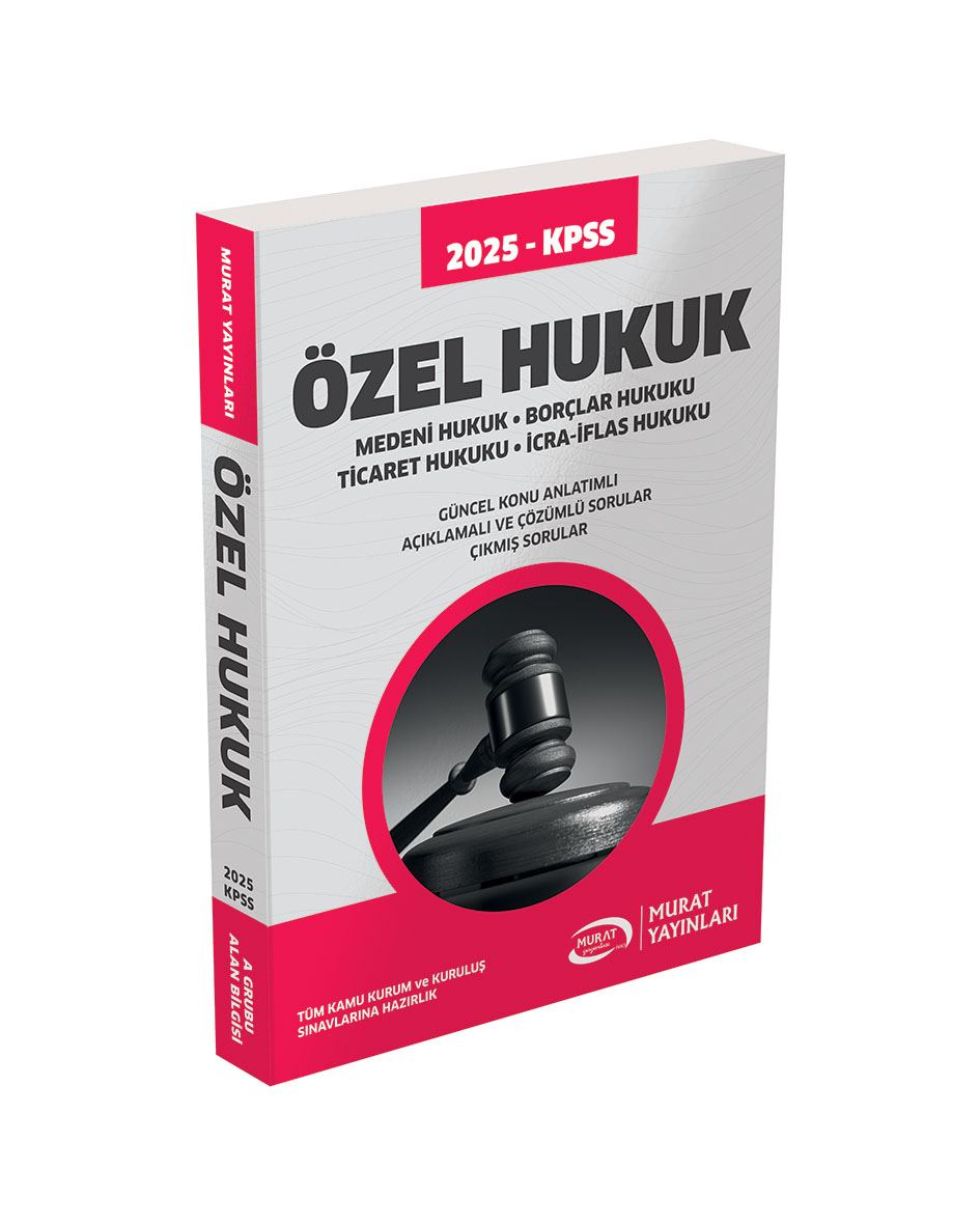 Özel Hukuk Konu Anlatımı
