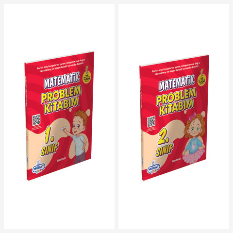 1.sınıf Matematik Ve 2.sınıf Matematik Problem Kitap Seti.
