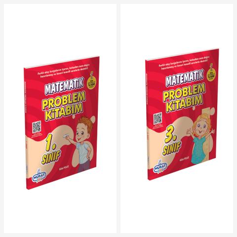 1.sınıf Matematik Ve 3.sınıf Matematik Problem Kitap Seti.