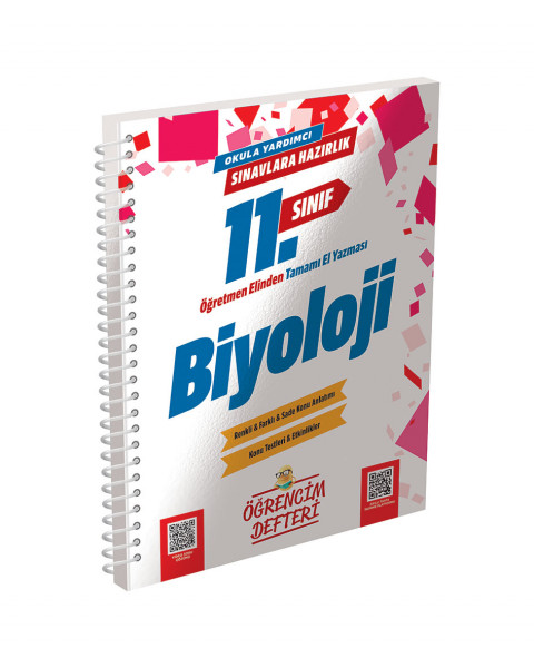 3062 11.Sınıf Biyoloji Öğrencim Defteri