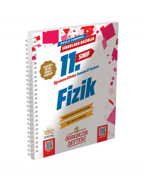 3067 11.Sınıf Fizik Öğrencim Defteri