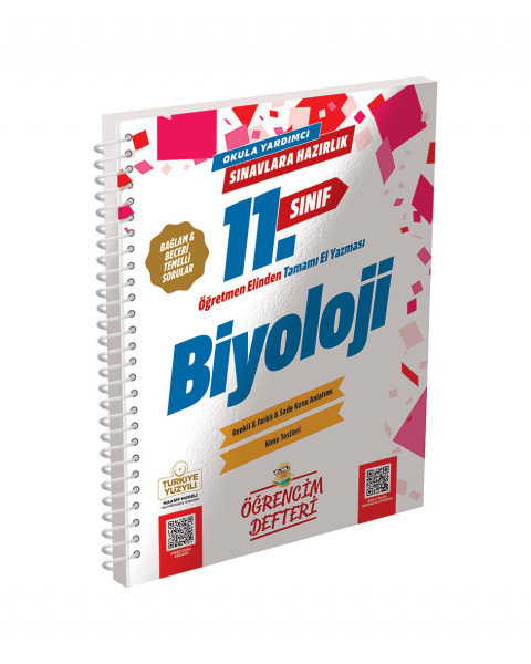 3069 11.Sınıf Biyoloji Öğrencim Defteri