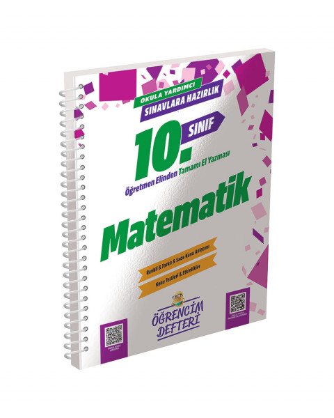 3109 10.Sınıf Matematik Öğrencim Defteri