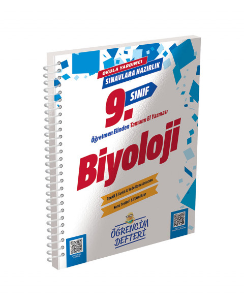 3162 - 9.Sınıf Biyoloji Öğrencim Defteri