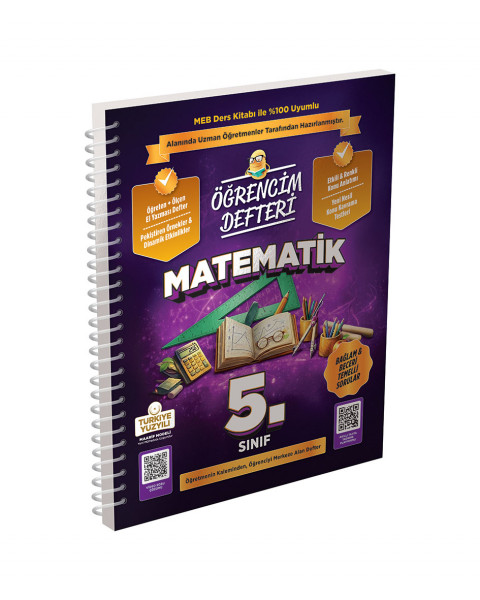 3357 5.Sınıf Matematik Öğrencim Defteri