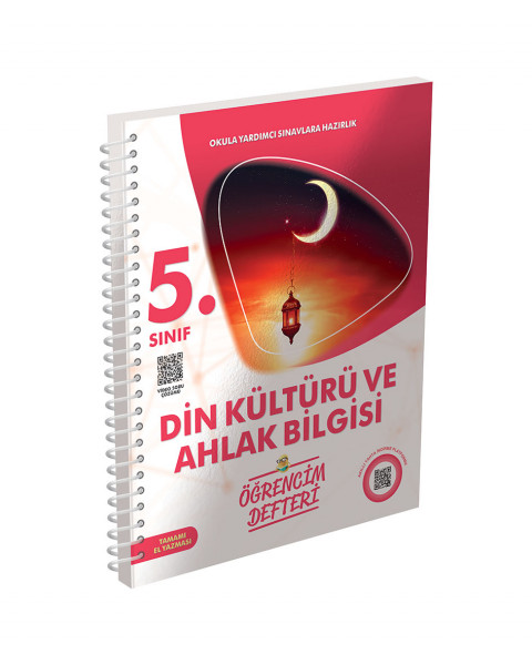 5.Sınıf Din Kültürü Öğrencim Defteri