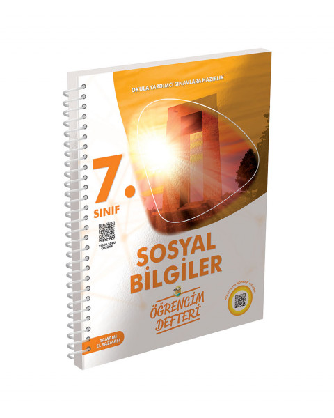 7.Sınıf Sosyal Bilgiler Öğrencim Defteri