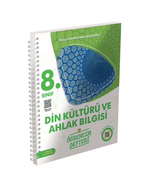 8.Sınıf Din Kültürü Öğrencim Defteri