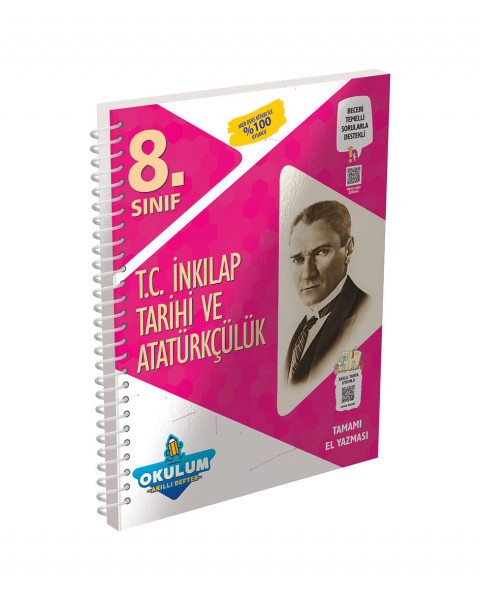 8.Sınıf T.C. İnkılap Tarihi ve Atatürkçülük Akıllı Defter