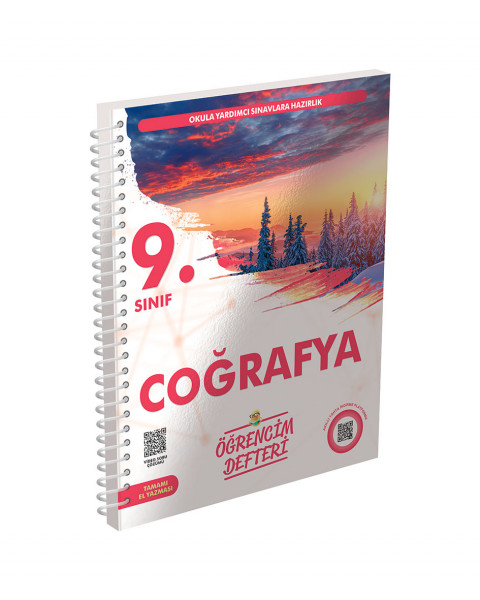 9.Sınıf Coğrafya Öğrencim Defteri 9.Sınıf Coğrafya Öğrencim Defteri