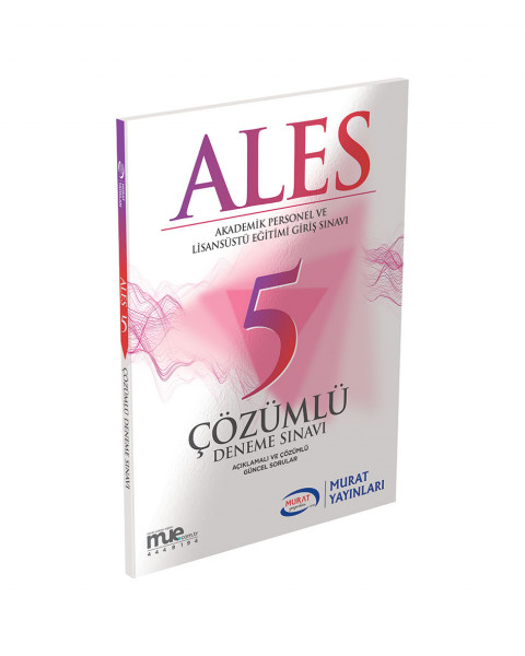 Ales 5 Çözümlü Deneme Sınavı