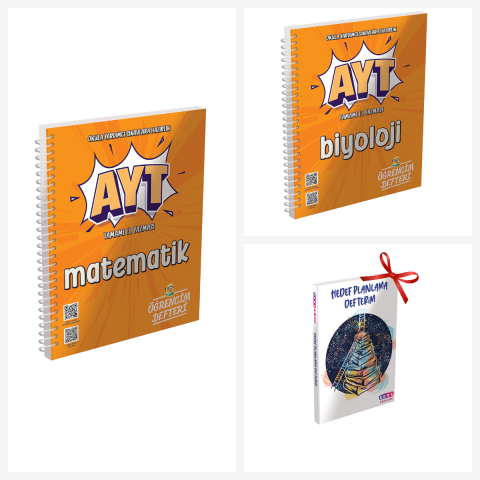 AYT Matematik-Biyoloji Set. Hedef Planlama Hediyeli!!