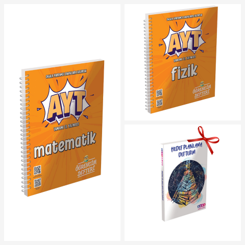 AYT Matematik-Fizik Set. Hedef Planlama Hediyeli!!